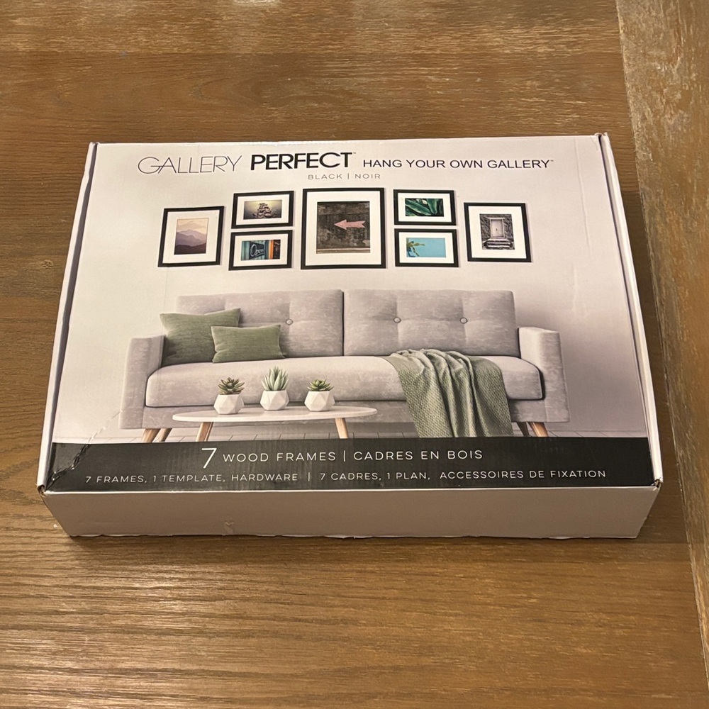 White Wood Frame Set